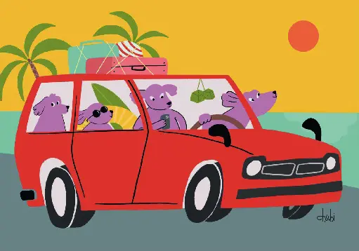 PERRITOS DE VACACIONES